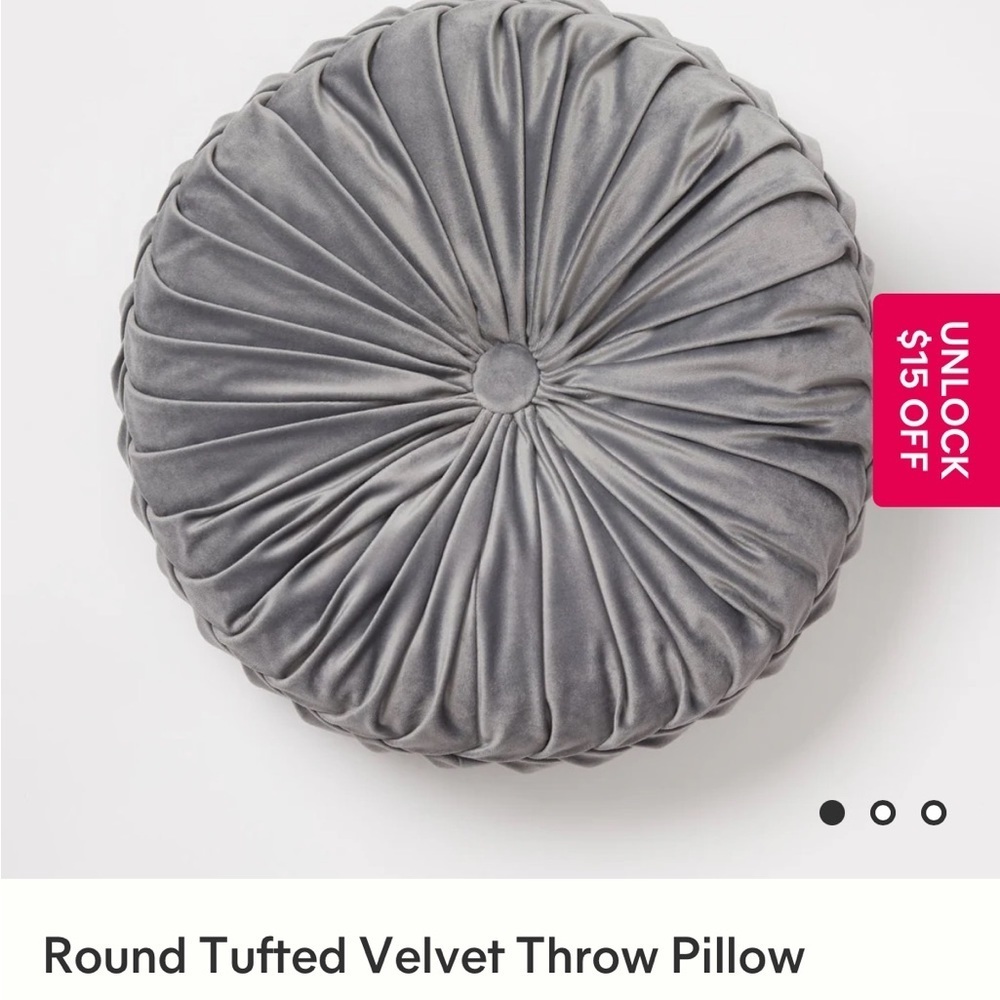 Dormify Round Throw Pillow